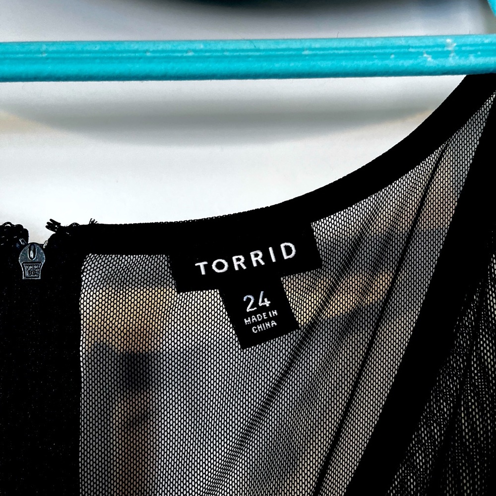 Torrid little black dress.  Size 24. Stretch material.